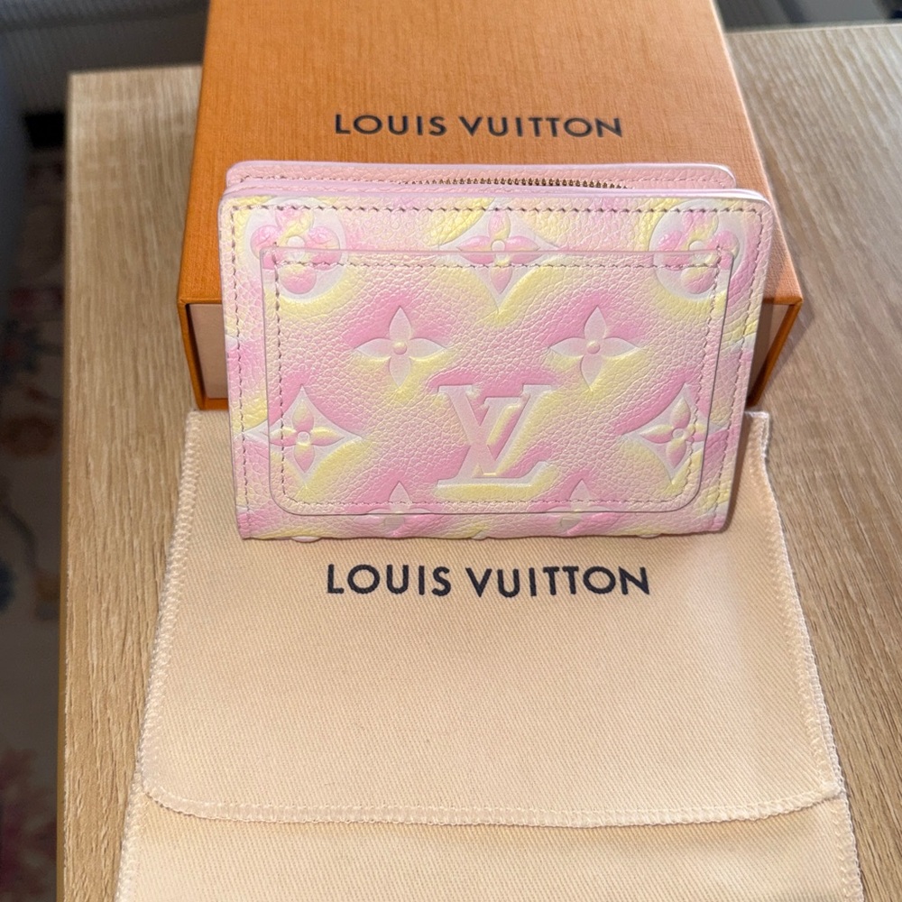 Louis Vuitton Portefeuille Claire Summer Stardust Bifold Coin Wallet